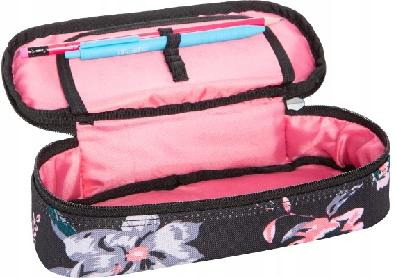 Cool Pack Coolpack Campus pieštukinė su palmėmis, juoda/rožinė