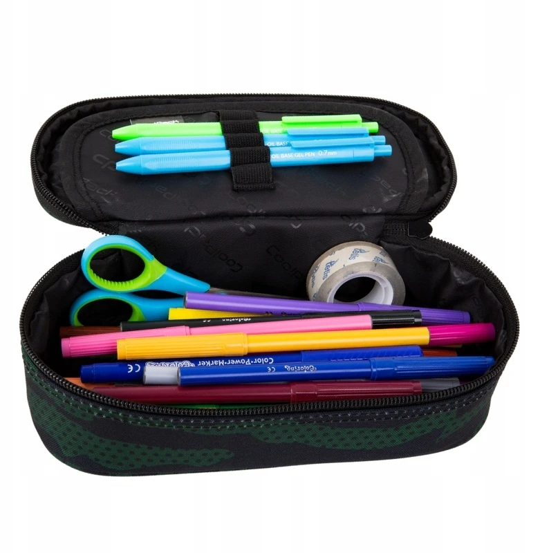 Cool Pack Coolpack Campus rašiklinė, kosmetinė, organizatorius, žalias