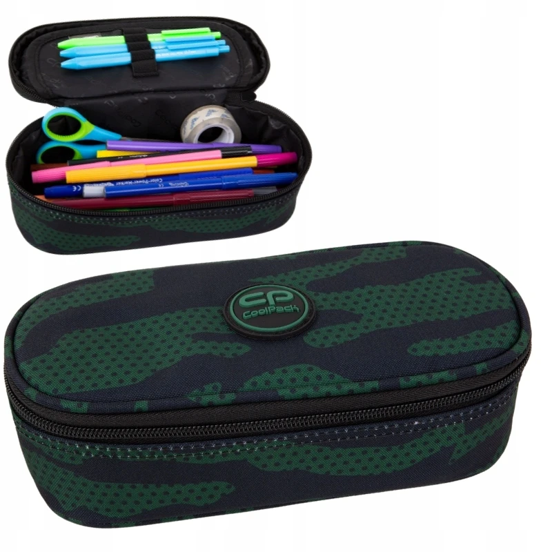 Cool Pack Coolpack Campus rašiklinė, kosmetinė, organizatorius, žalias