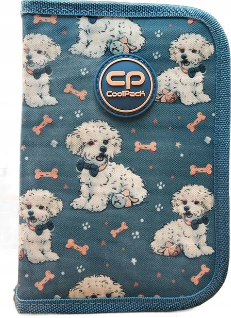 Cool Pack Coolpack Clipper pieštukinė be priedų - 00259 Šuniukai