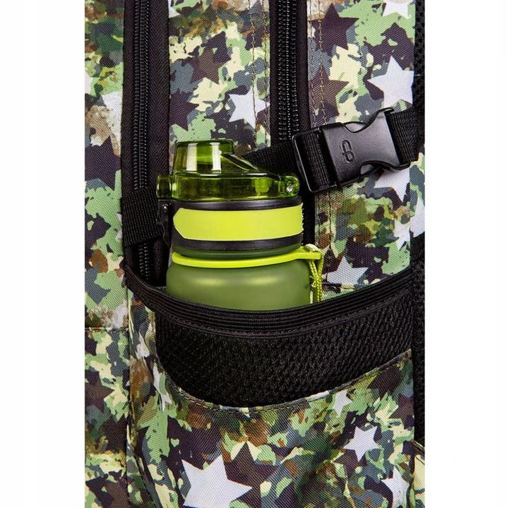 Cool Pack Coolpack Factor kuprinė paaugliams, 29l, daug skyrių, Army Stars