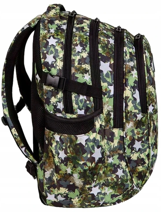 Cool Pack Coolpack Factor kuprinė paaugliams, 29l, daug skyrių, Army Stars