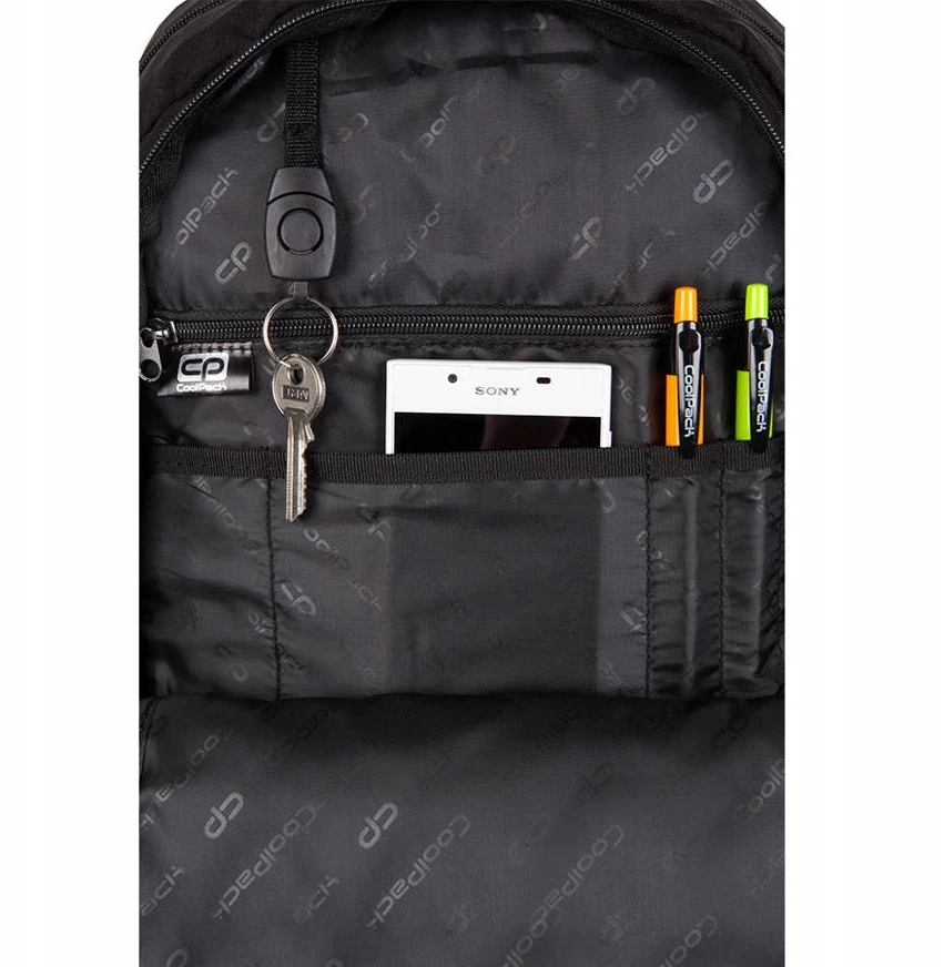 Cool Pack Coolpack Impact kuprinė, 2 skyrių, bordo spalvos
