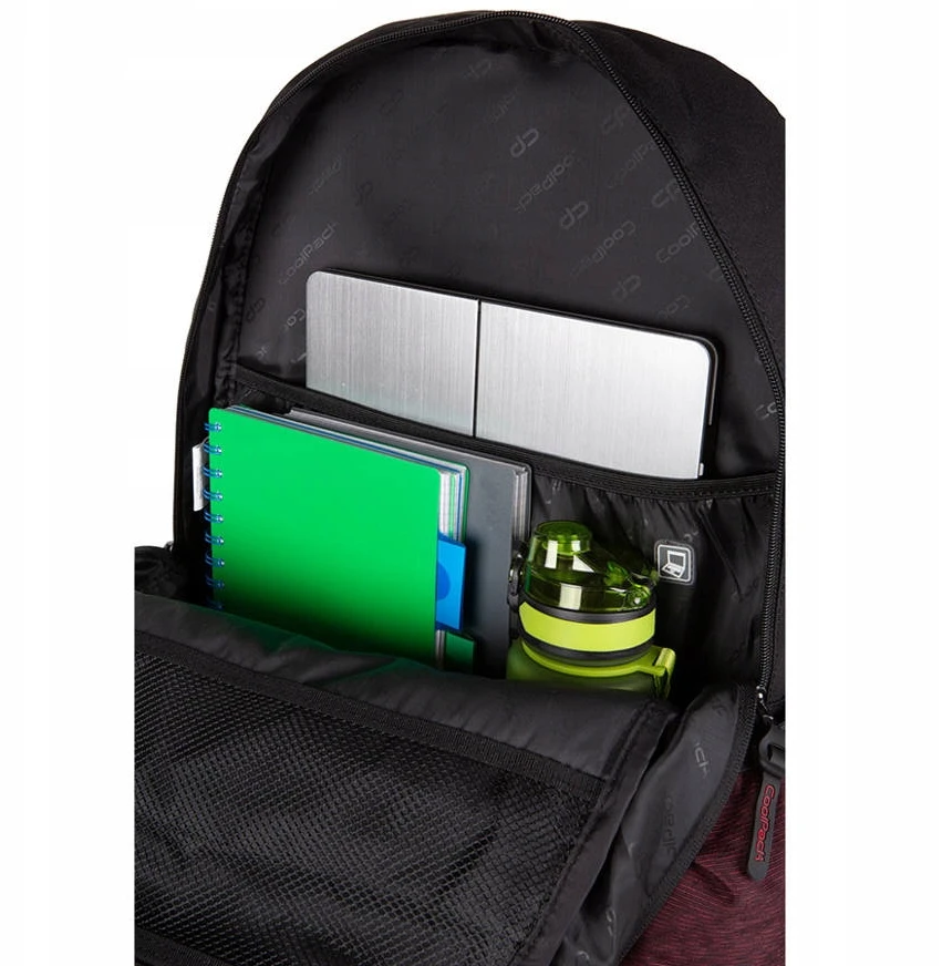 Cool Pack Coolpack Impact kuprinė, 2 skyrių, bordo spalvos
