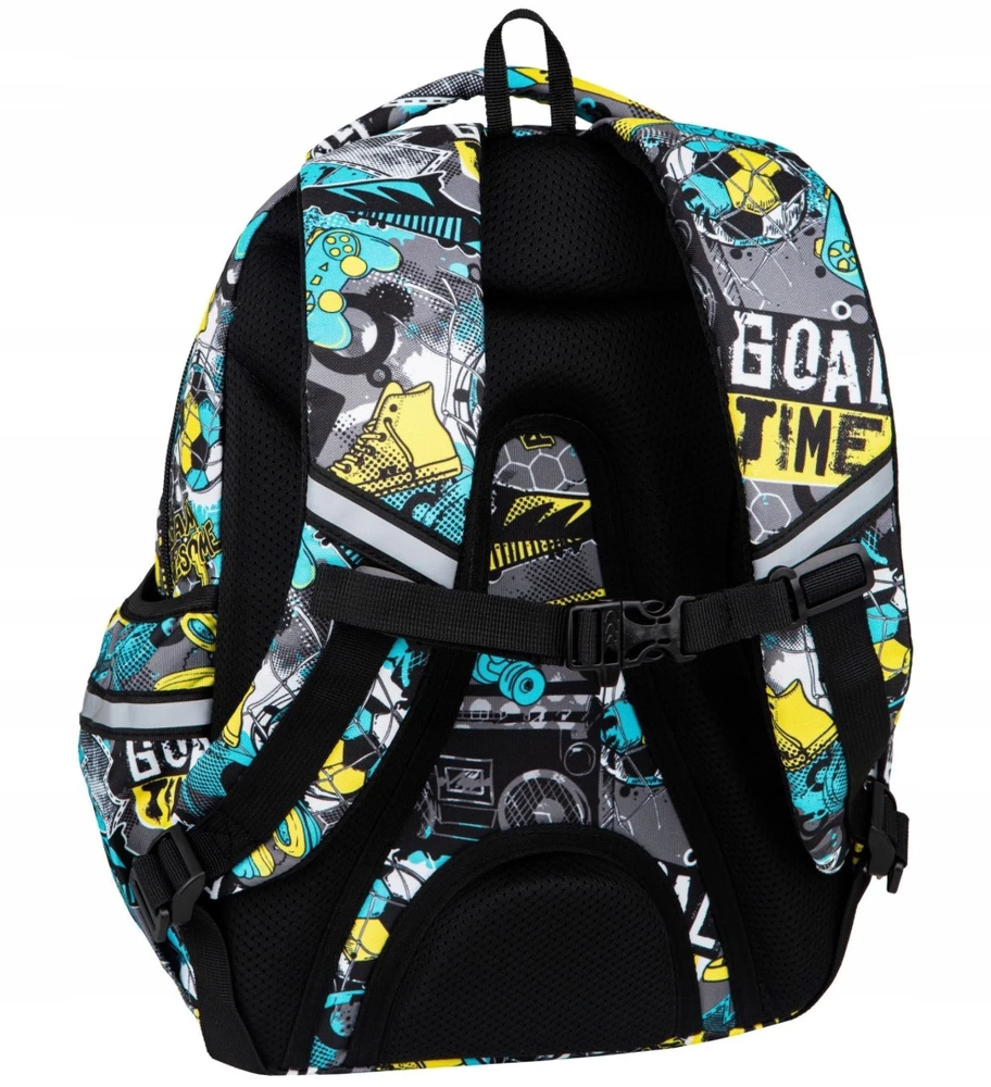 Cool Pack Coolpack Jerry Goal Time 19l jaunimo kuprinė, daugiaspalvė