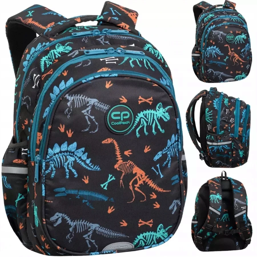 Cool Pack Coolpack Jerry kuprinė berniukui su dinozaurais
