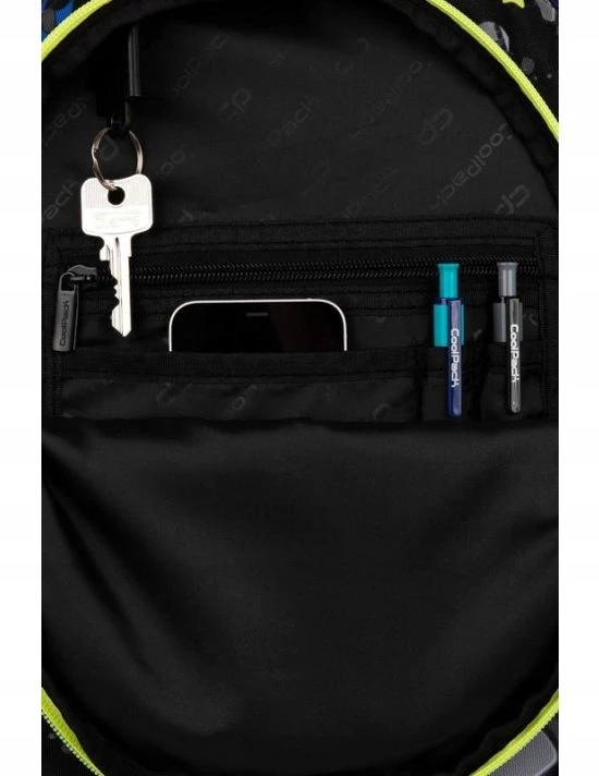 Cool Pack Coolpack Jerry Youth Atlantis 3 kamerų mokyklinė kuprinė