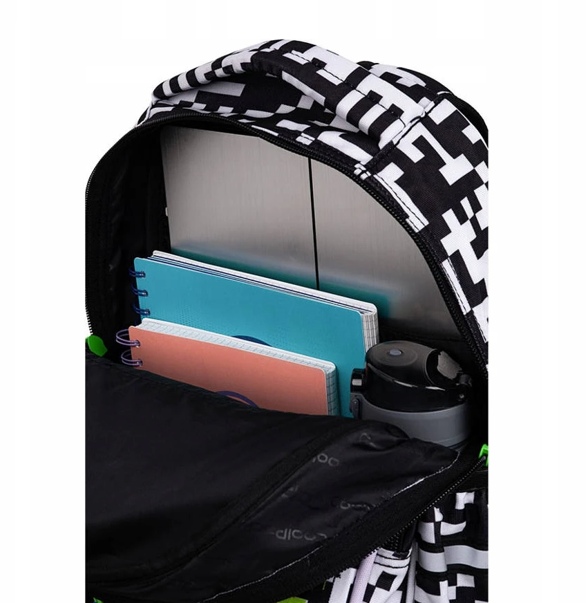 Cool Pack Coolpack Jimmy Led kuprinė berniukams "game Over"
