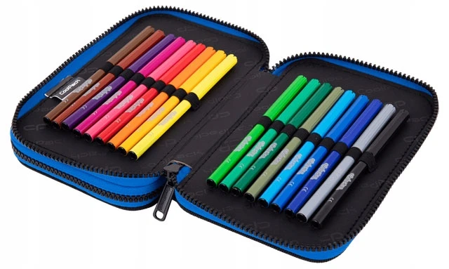 Cool Pack Pieštukas case CoolPack F066967. 20x13 cm. mėlynas/juodas/žalias