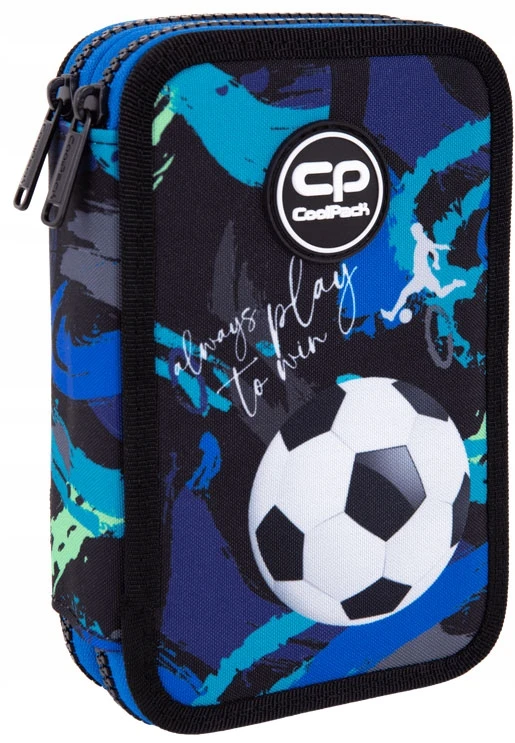 Cool Pack Pieštukas case CoolPack F066967. 20x13 cm. mėlynas/juodas/žalias