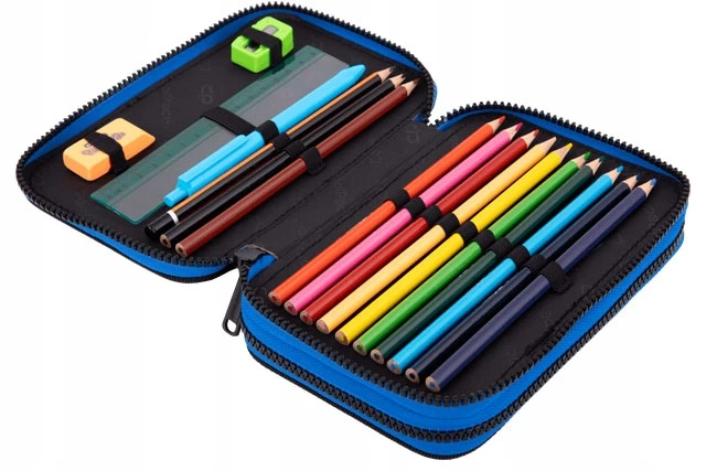 Cool Pack Pieštukas case CoolPack F066967. 20x13 cm. mėlynas/juodas/žalias