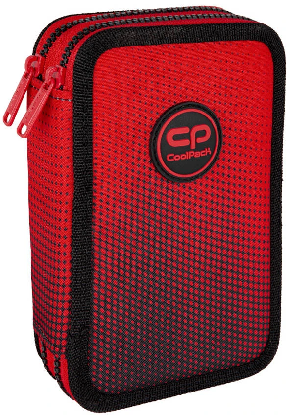 Cool Pack Coolpack Jumper 2 raudonas dvigubas penalas su pilna komplektacija