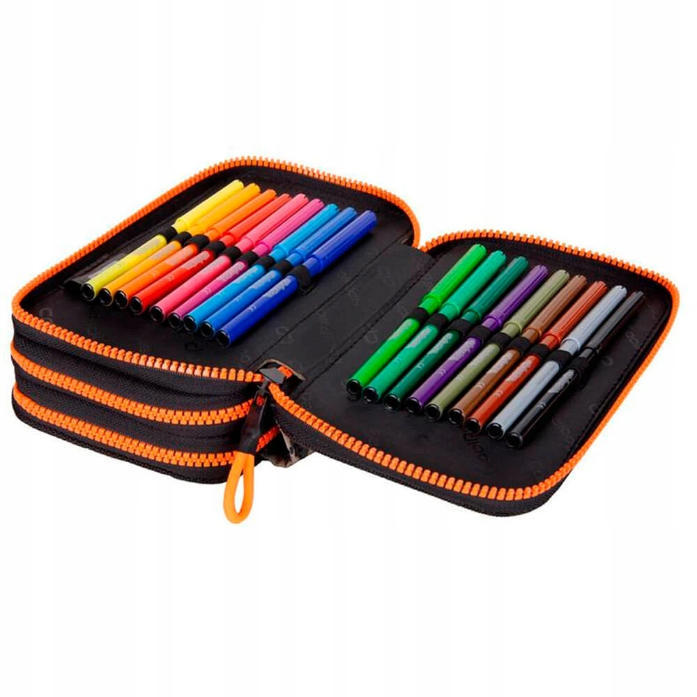 Cool Pack Forminis trijų skyrių penalas su priedais CoolPack Jumper 3 Badges Boys