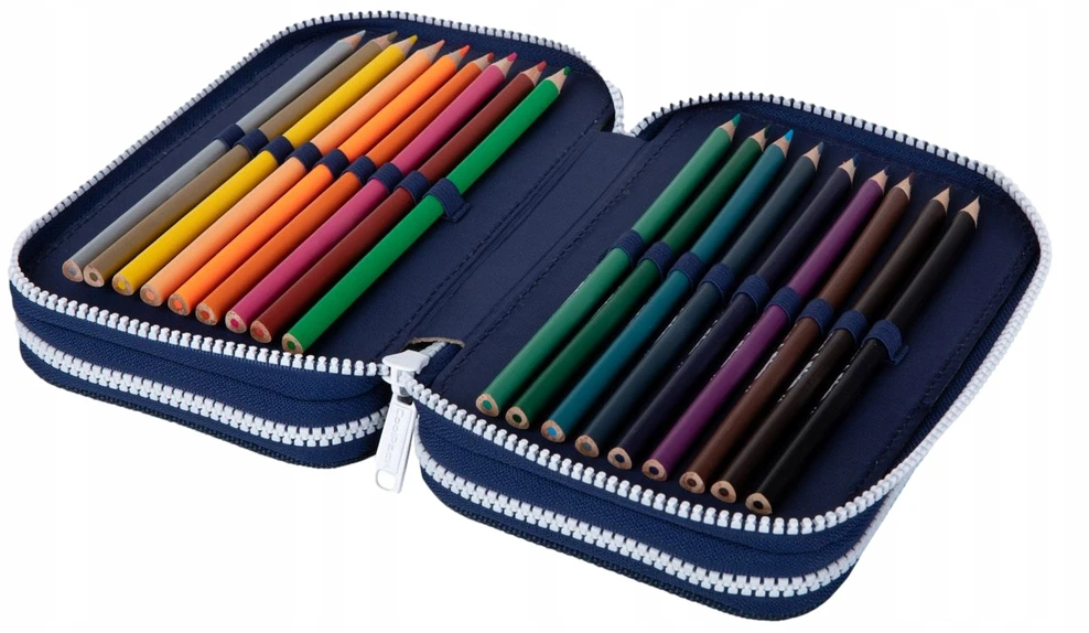 Cool Pack Forminis trijų skyrių penalas su priedais CoolPack Jumper 3 Cosmic