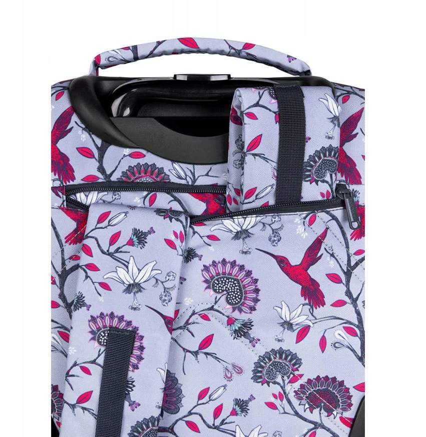 Cool Pack Coolpack kelioninis kuprinė su ratukais, talpi, pilkos spalvos