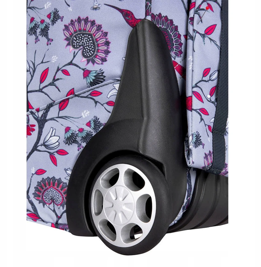 Cool Pack Coolpack kelioninis kuprinė su ratukais, talpi, pilkos spalvos