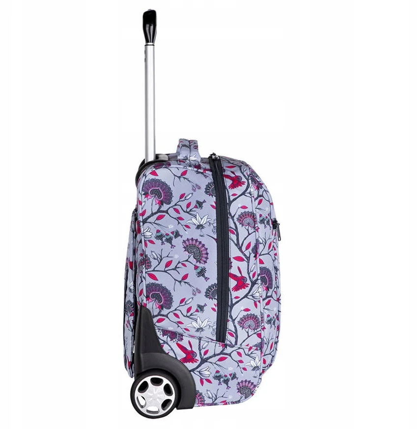 Cool Pack Coolpack kelioninis kuprinė su ratukais, talpi, pilkos spalvos