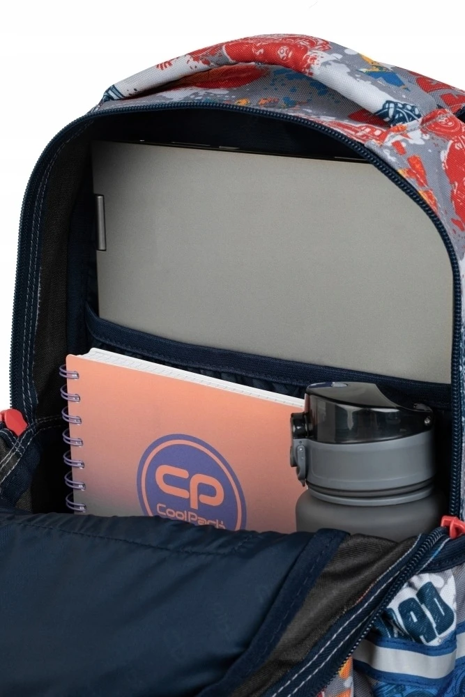 Cool Pack Coolpack kuprinė 24l, 3 skyrių, daugiaspalvė