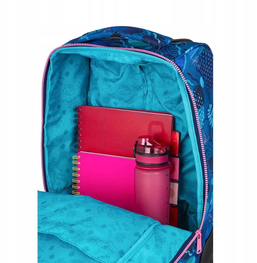 Cool Pack Coolpack kuprinė ant ratukų mergaitei su Stitch