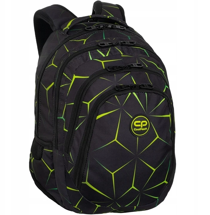 Cool Pack Kuprinė CoolPack Drafter Quake, juoda/geltona