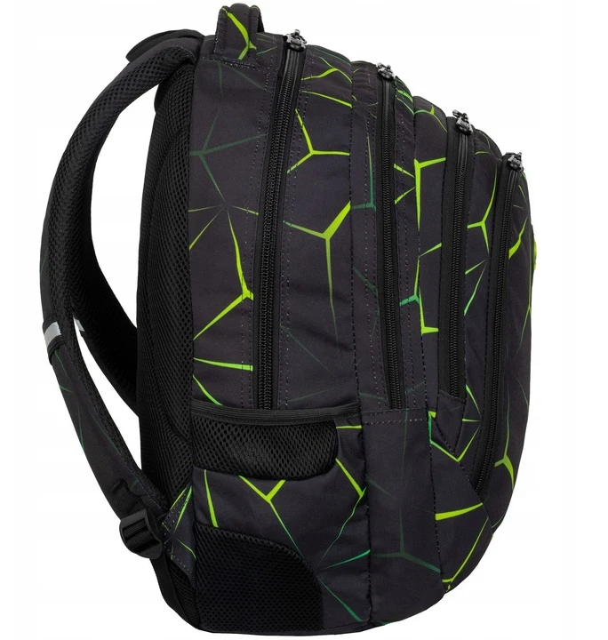 Cool Pack Kuprinė CoolPack Drafter Quake, juoda/geltona