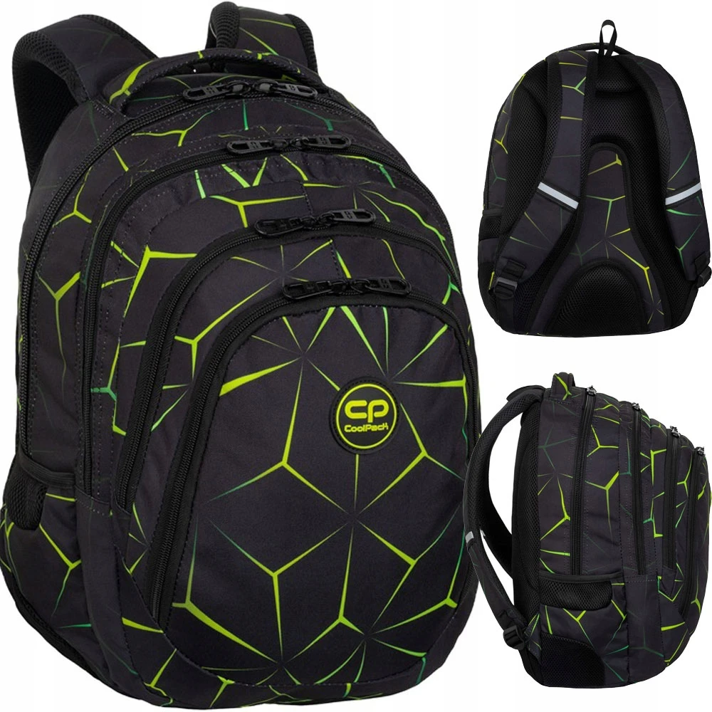 Cool Pack Kuprinė CoolPack Drafter Quake, juoda/geltona