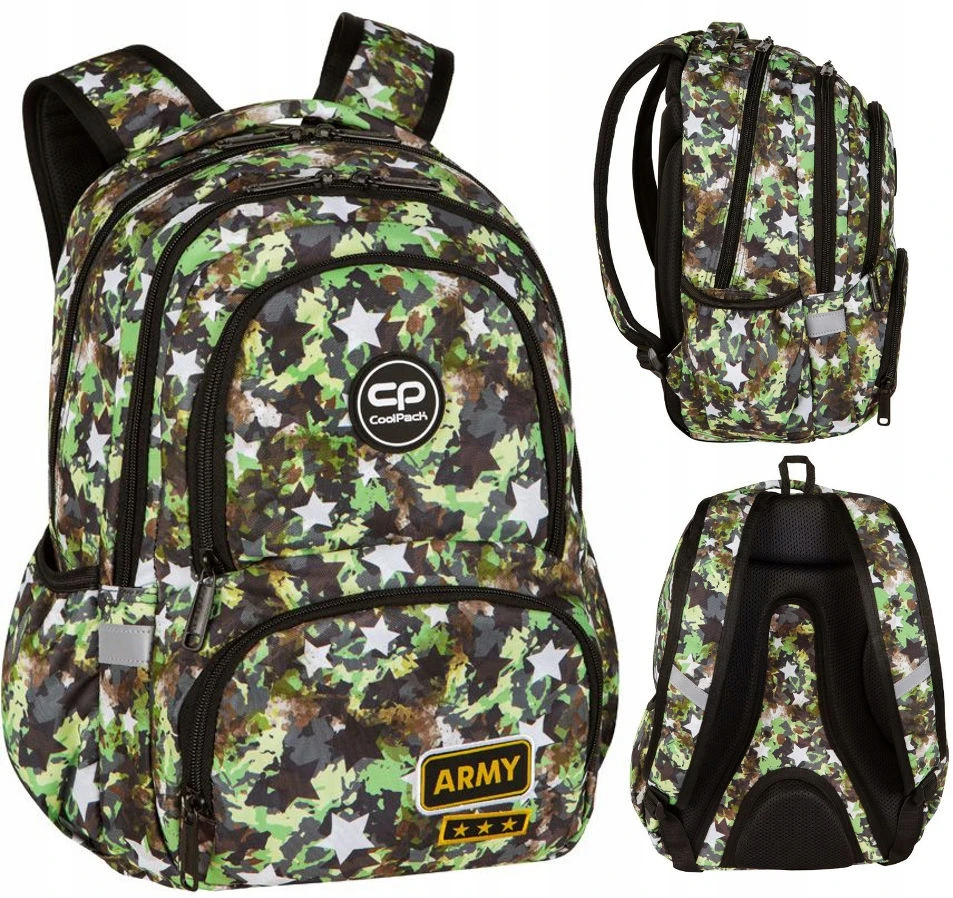 Cool Pack Coolpack kuprinė su termioline kišene, 24l, Army Stars