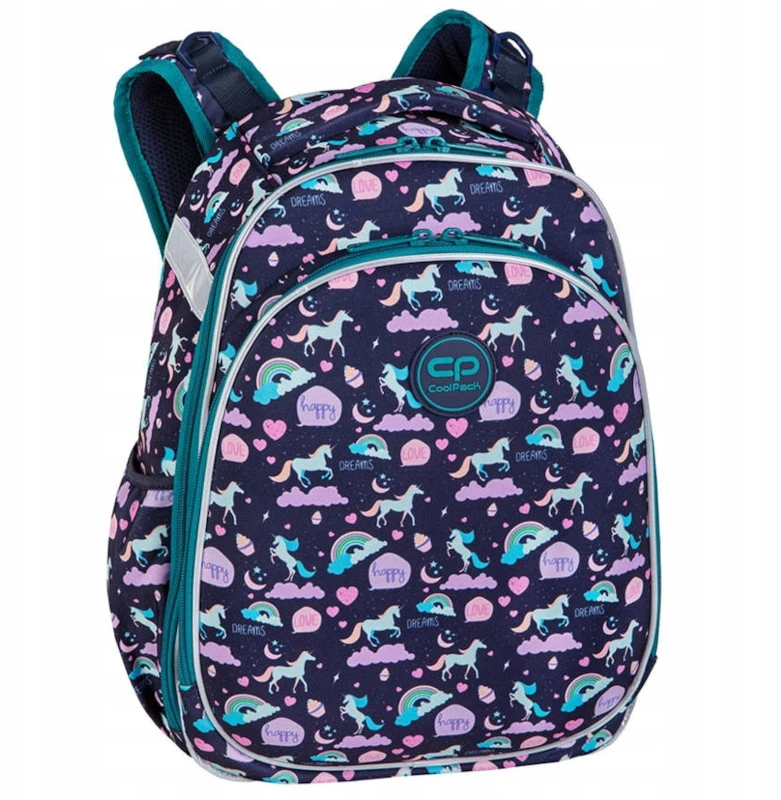 Cool Pack Kuprinė Happy Unicorn CoolPack, E15549, Mėlyna