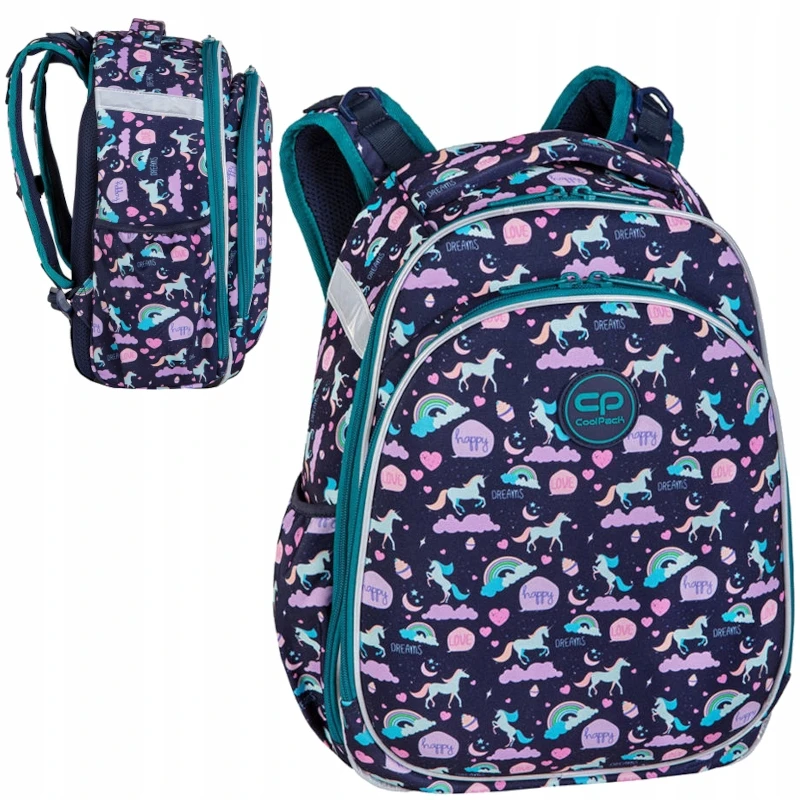 Cool Pack Kuprinė Happy Unicorn CoolPack, E15549, Mėlyna