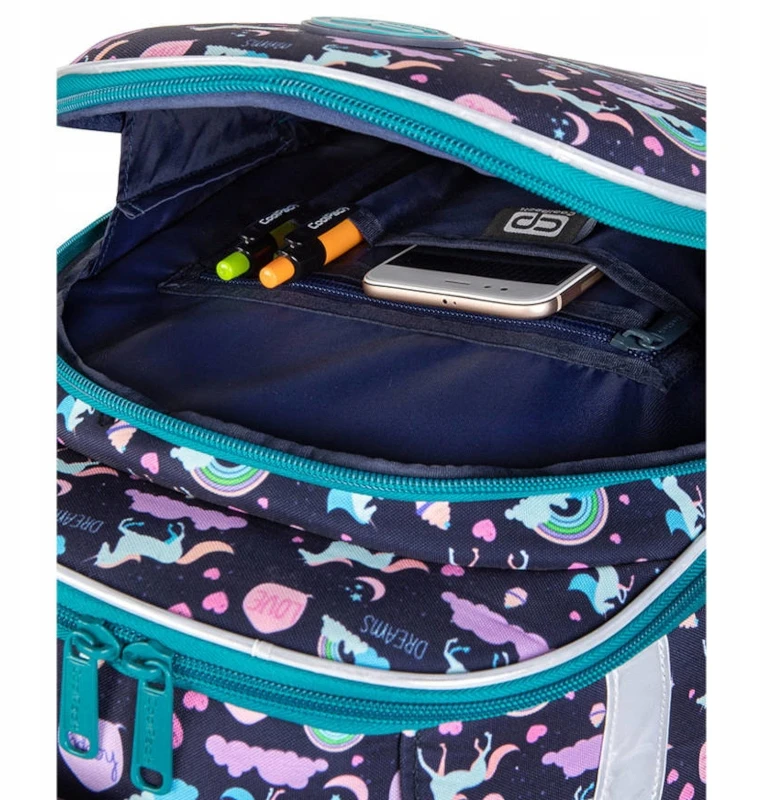 Cool Pack Kuprinė Happy Unicorn CoolPack, E15549, Mėlyna