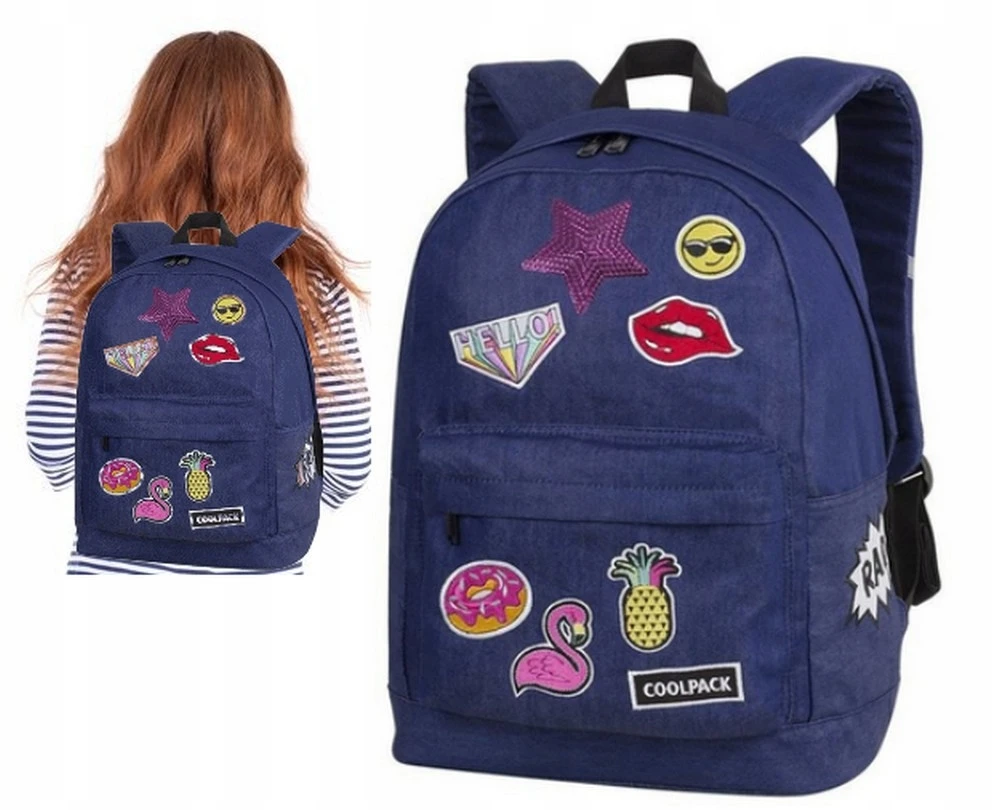 Cool Pack Coolpack mokyklinė kuprinė, mėlyna, 25l, viena didelė kuprinė
