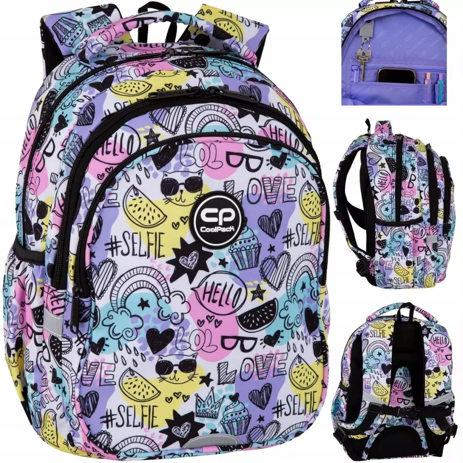 Cool Pack Coolpack "mood" kuprinė mergaitei, 1-3 klasei, 19l