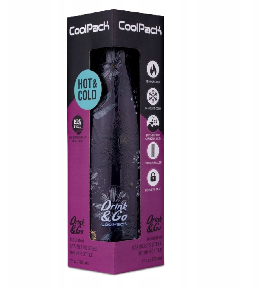 Gertuvė Cool Pack Coolpack Moray metalinis bidonas - PATIO