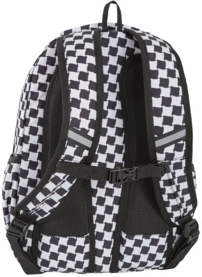 Cool Pack Coolpack plecak szkolny młodzieżowy pepitka 2w1 krata juoda-balta