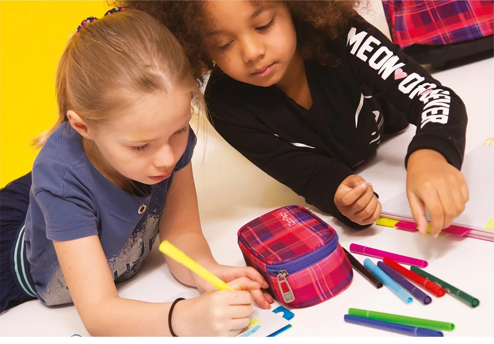 Patio Cool Pack Coolpack Rainbow Time mergaičių penalas-kosmetinė
