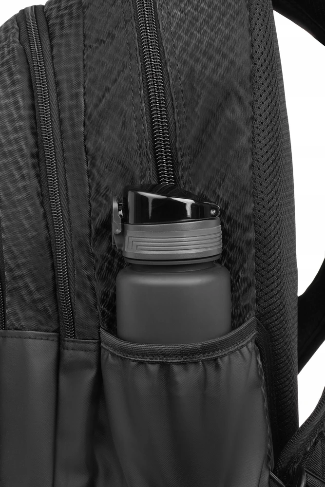 Cool Pack Coolpack Soul plecakas jaunimui, juodas, 28l, su skyriumi nešiojamam kompiuteriui