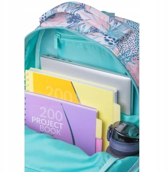 Cool Pack Coolpack "thai" 2in1 kuprinė su dėklu, 1-3 klasei, gėlės