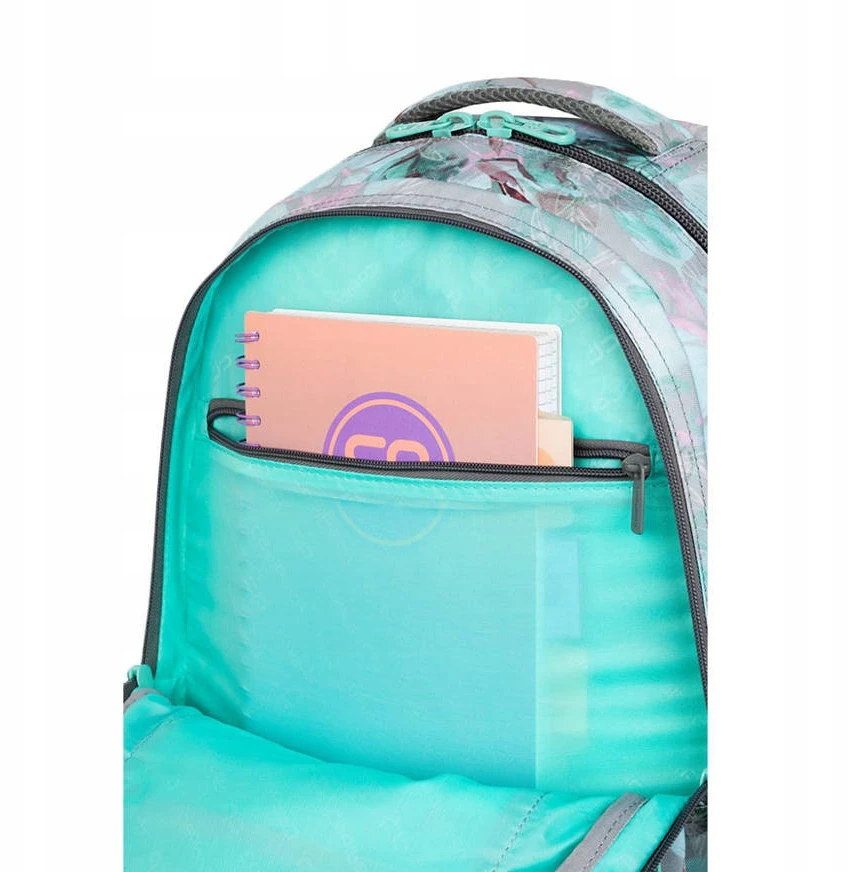 Cool Pack Coolpack "thai" 2in1 kuprinė su dėklu, 1-3 klasei, gėlės