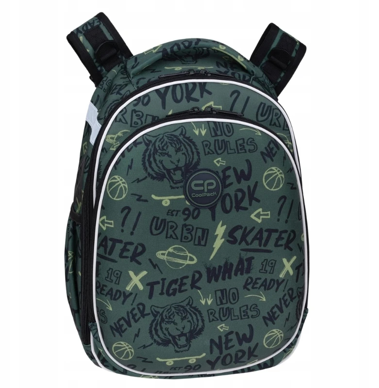 Cool Pack Coolpack "tiger" mokyklinė kuprinė paaugliams, su kišenėmis