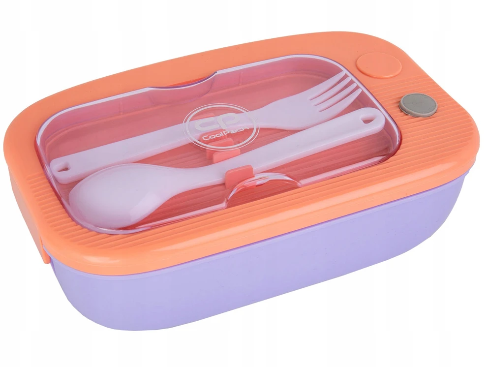 Gertuvė Cool Pack Dėžutė maistui Coolpack Mil 1100ml persikinė/violetinė