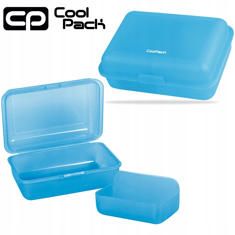 Cool Pack Dėžutė maistui Pastel Frozen Z03991, pusiau permatoma, mėlynos spalvos