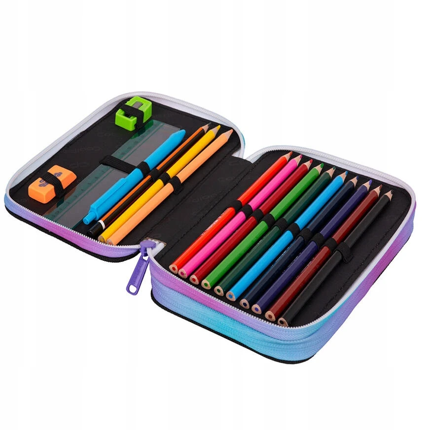 Cool Pack Double decker school pencil case with equipment CoolPack Jumper 2 Star Night