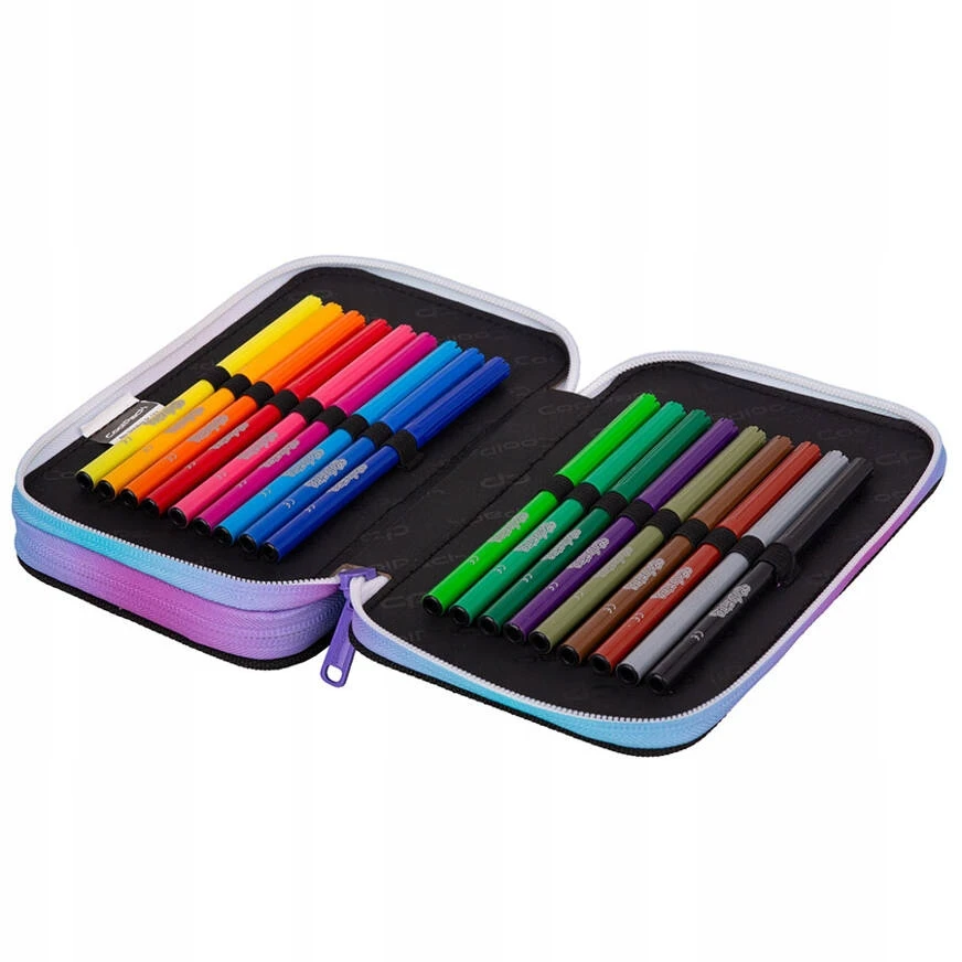 Cool Pack Double decker school pencil case with equipment CoolPack Jumper 2 Star Night