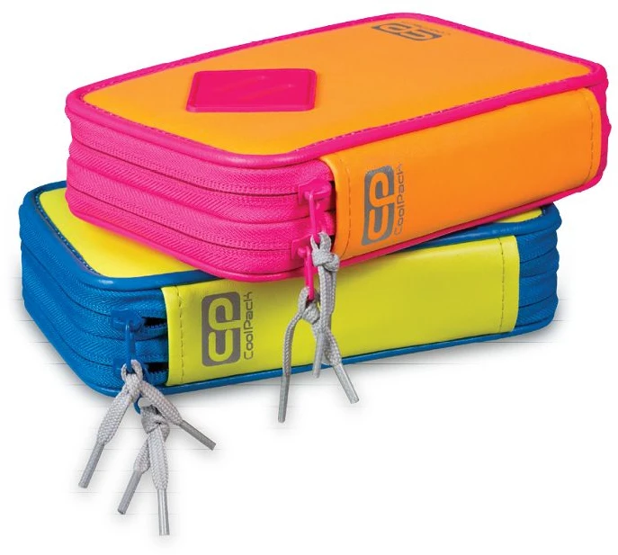 Cool Pack Dvigubas "coolpack Jumper" penalas su mokykliniais reikmenimis