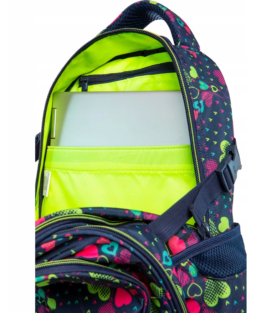 Cool Pack Kuprinė CoolPack Factor Lime Hearts NP