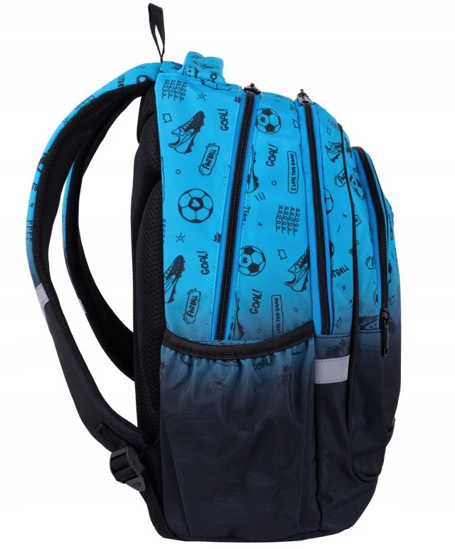 Cool Pack Fast Football 2T gradiento mokyklinė kuprinė 1-3 klasių berniukams Coolpack