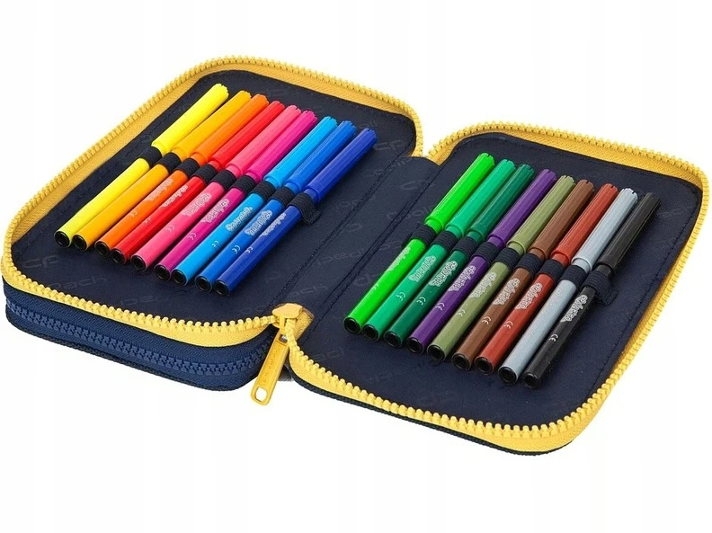 Cool Pack Forminis dviejų skyrių penalas su priedais CoolPack Jumper 2 Pucci F066699