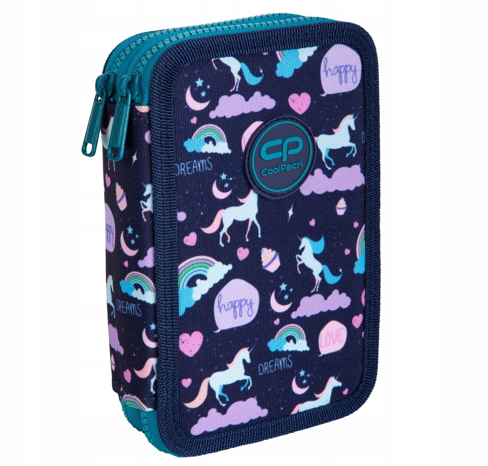 Cool Pack Forminis dviejų skyrių penalas su priedais CoolPack Happy Unicorn