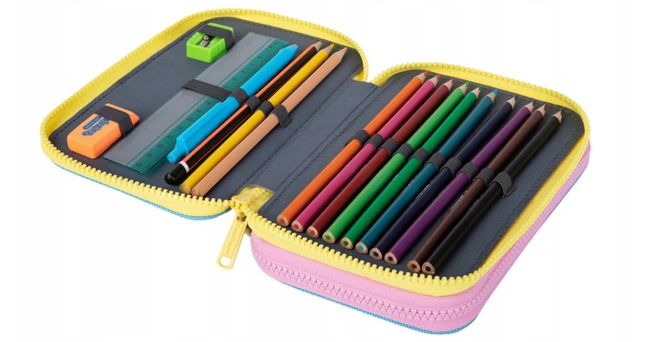 Cool Pack Forminis dviejų skyrių penalas su priedais CoolPack Jumper 2 Dancefloor