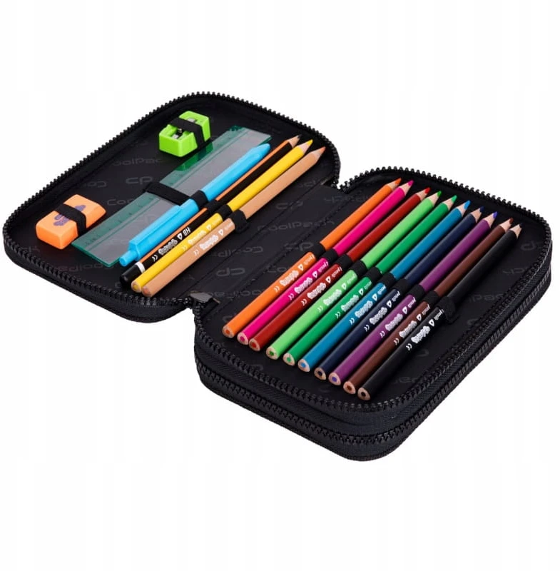 Cool Pack Forminis dviejų skyrių penalas su priedais CoolPack Jumper 2 Big City F066673